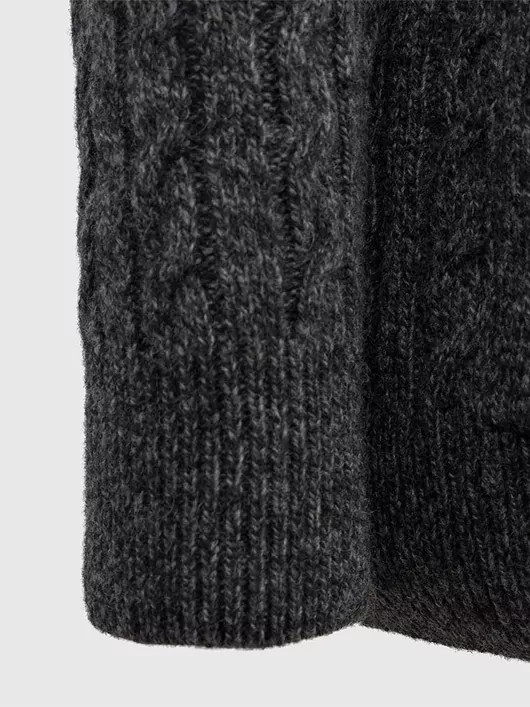Cardigan Torsadé Col Châle Homme Capel Paris Grande Taille