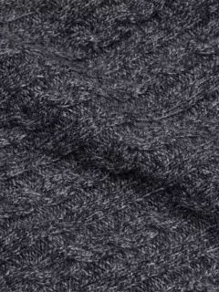 Cardigan Torsadé Col Châle Homme Capel Paris Grande Taille