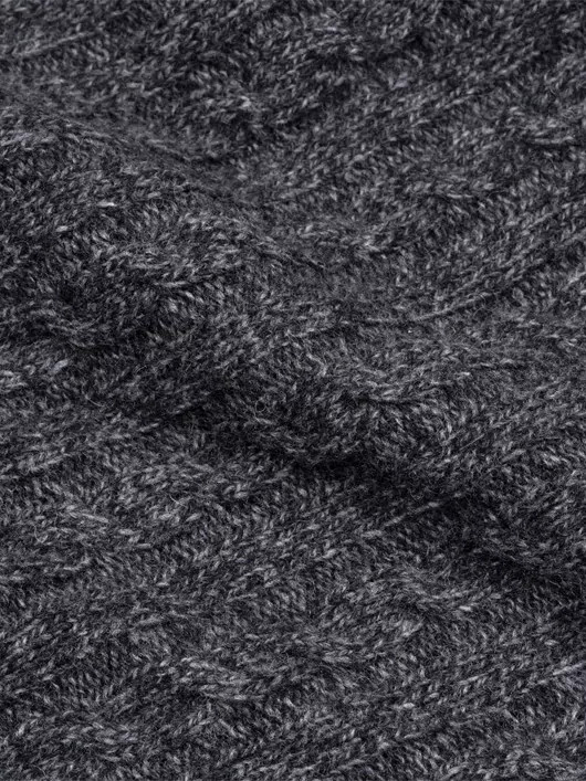 Cardigan Torsadé Col Châle Homme Capel Paris Grande Taille