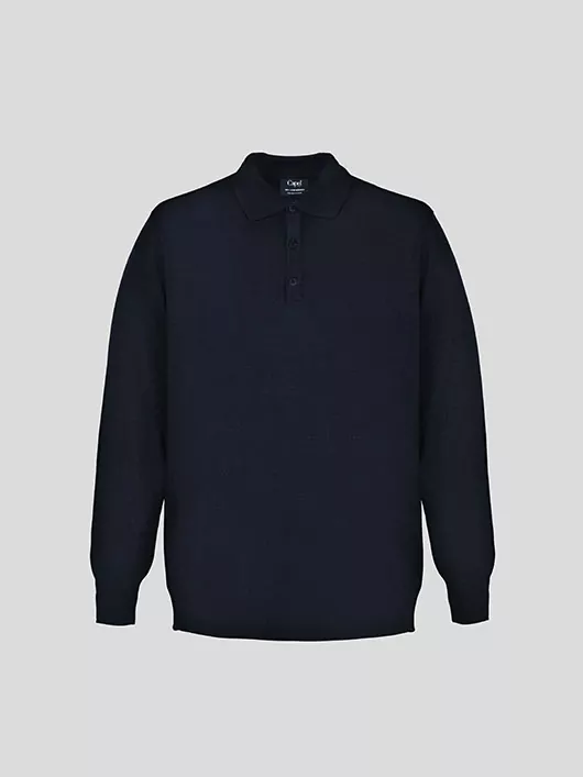 Pull Col Polo Paolo Marine Capel Grande Taille