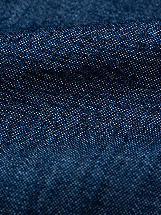 Chemise 100% coton chambray indigo homme grande taille | Capel