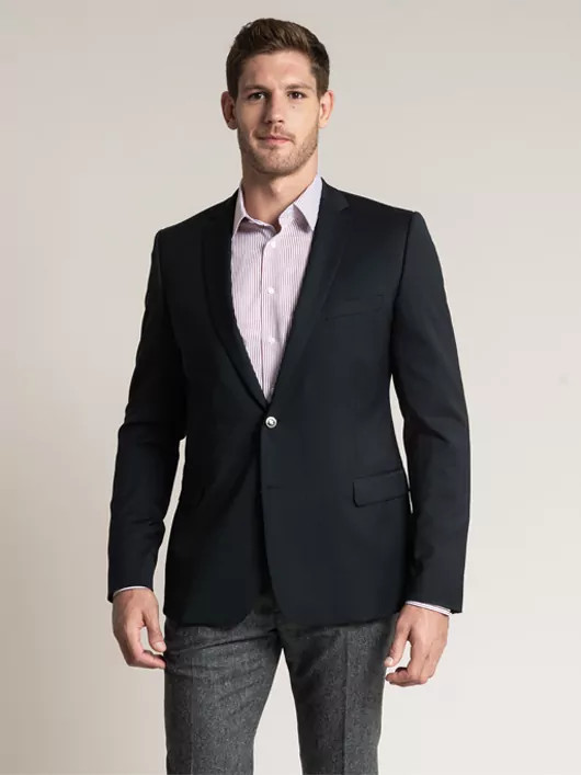 Blazer droit Capel homme grandes tailles