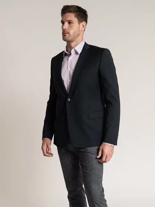 Blazer droit Capel homme grandes tailles