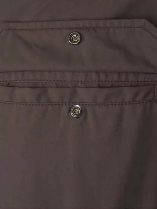 Saharienne Pal Zileri Homme Grandes Tailles Marron