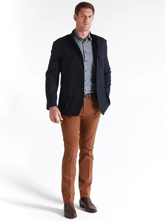 Veste Forestiere Marine Capel Grande Taille Homme