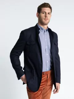 Veste Forestiere Marine Capel Grande Taille Homme