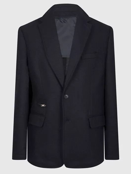 Veste à parmenture amovible pour homme grande taille