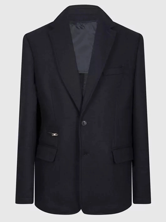 Veste à parmenture amovible pour homme grande taille