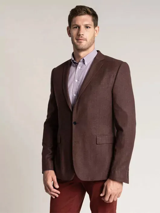Veste laine et soie homme grandes tailles