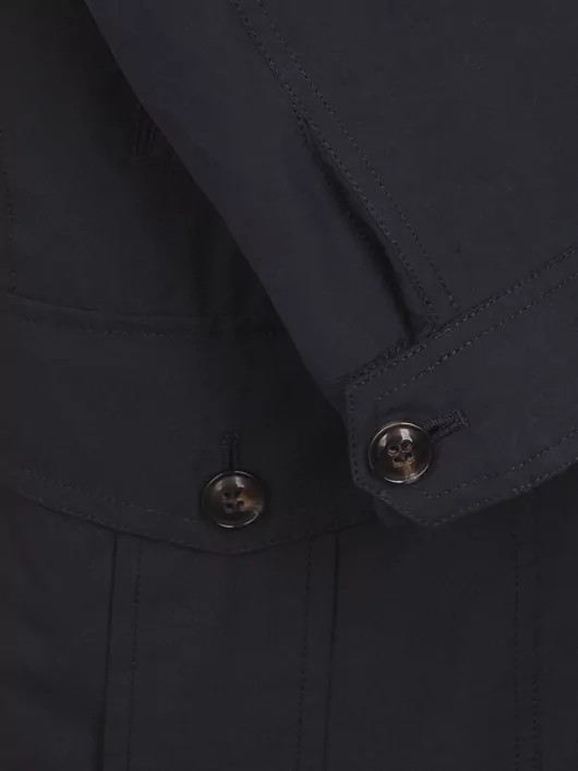 Parka Unie Marine homme Grandes Tailles Capel Paris