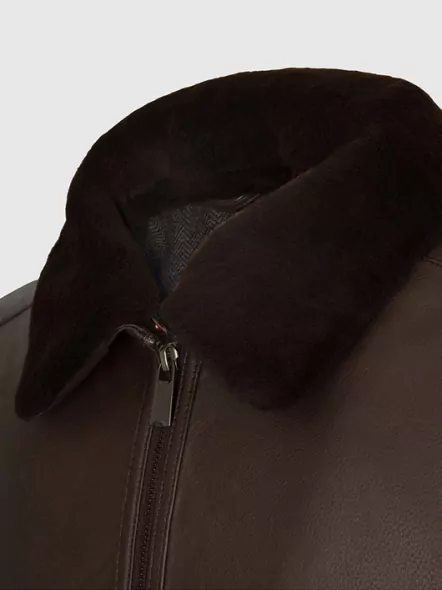 Blouson Cuir Agneau Capel Grande Taille