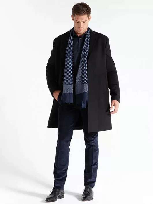 Manteau Uni Capel Paris Hommes Grande Taille
