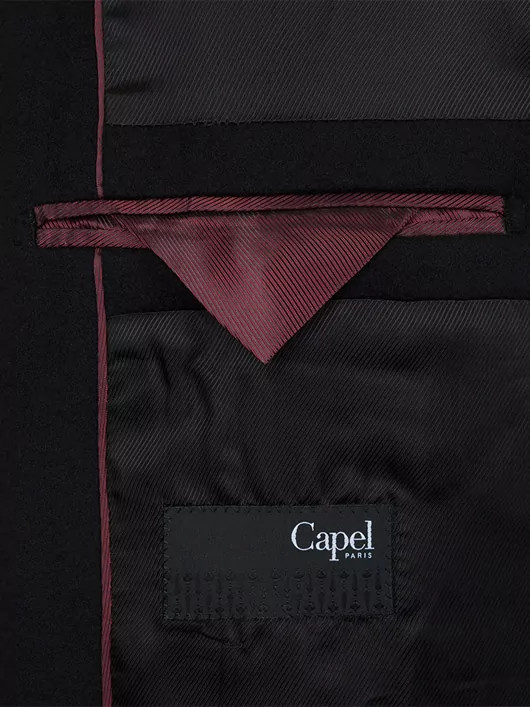 Manteau Uni Capel Paris Hommes Grande Taille