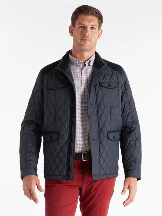 Parka matelassée grande taille hommes forts et grands