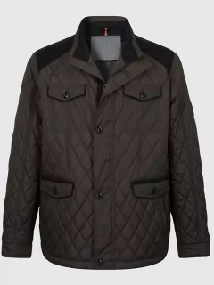 Parka matelassée hommes grande taille