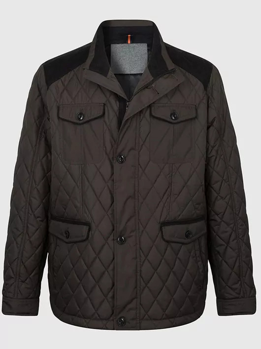 Parka matelassée hommes grande taille