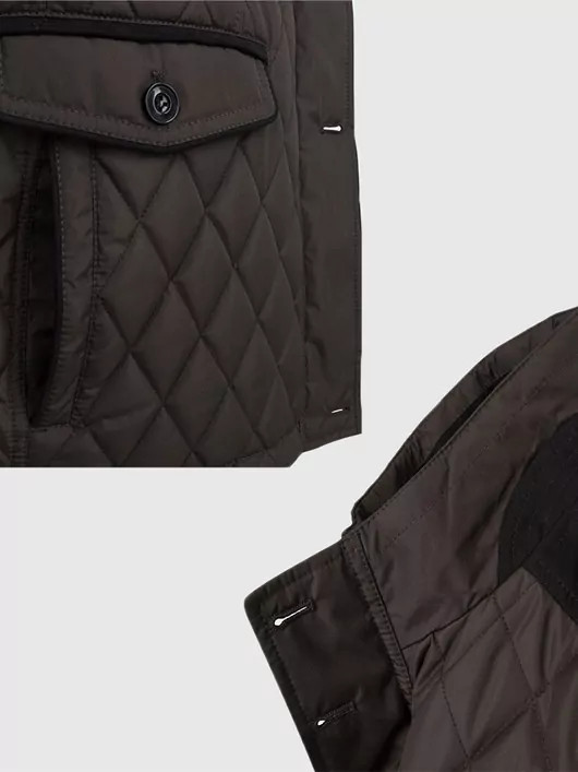 Parka matelassée hommes grande taille