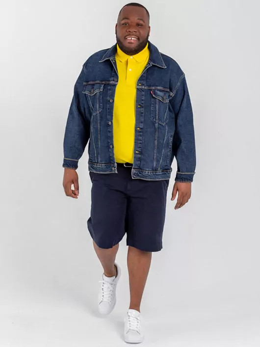 Veste Jean Levi's Pour Homme - Taille L - Couleur Bleu - Occasion Très Bon état