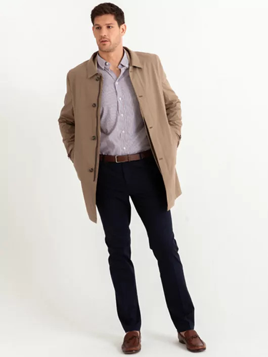 Imperméables beige homme grande taille -