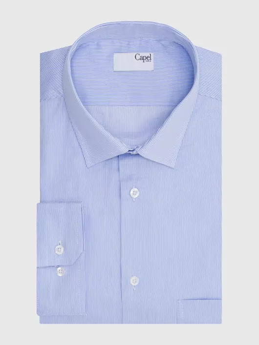 Chemise Manches Longues Rayures Capel Grande Taille