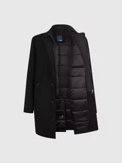 Parka Noir Capel Paris Homme Grande Taille