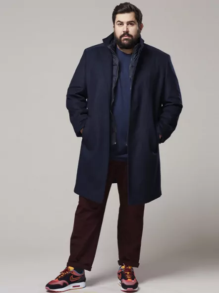 Manteau Avec Parmenture Capel Grande Taille