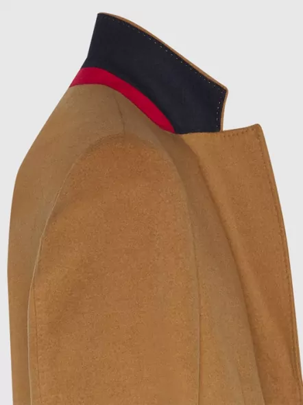 Manteau Droit Tommy Tailored Laine Vierge Grande Taille