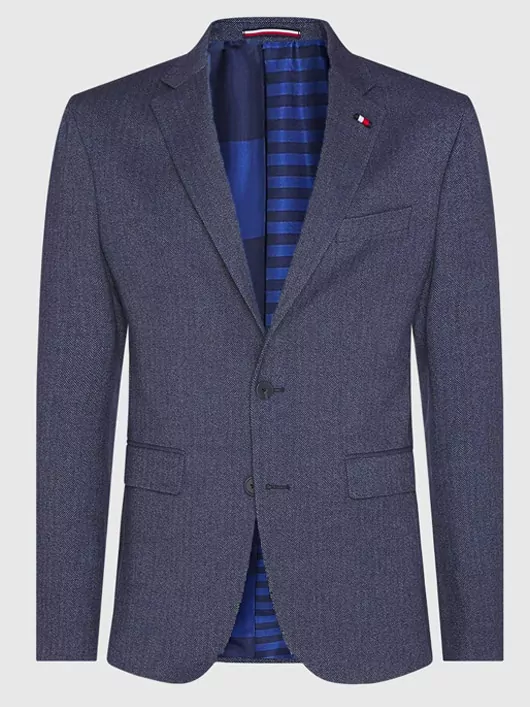 Veste Chevrons Tommy Tailored Homme Grande Taille