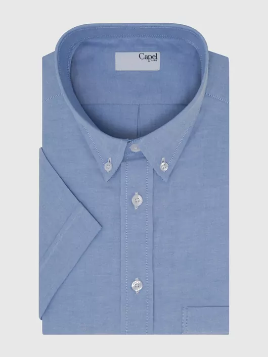 Chemise Oxford Unie Capel Grande Taille