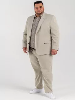 Veste serge de coton d'été légère homme grande taille | Capel