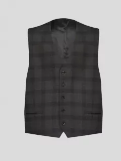 Gilet Carreaux Capel Grandes Tailles  homme grande taille - Capelstore