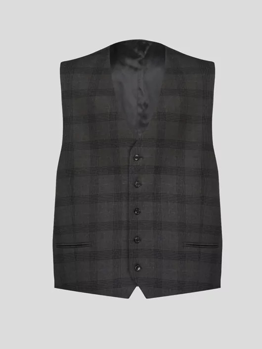 Gilet Carreaux Capel Grandes Tailles  homme grande taille - Capelstore