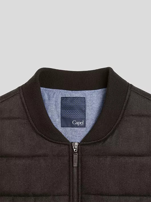 Gilet Matelasse Sans Manches Grandes Tailles homme grande taille - Capelstore