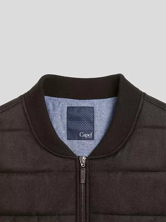 Gilet Matelasse Sans Manches Grandes Tailles  homme grande taille - Capelstore