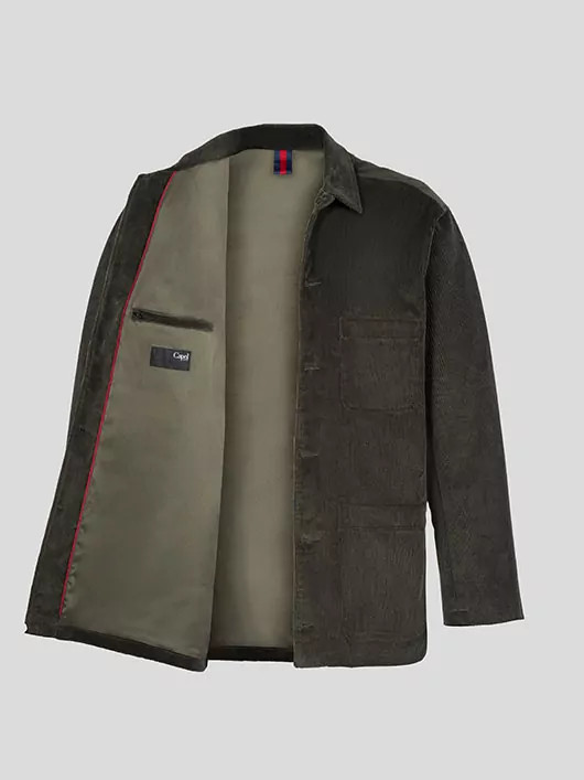 Veste Worker Velours Capel Grande Taille homme grande taille - Capelstore