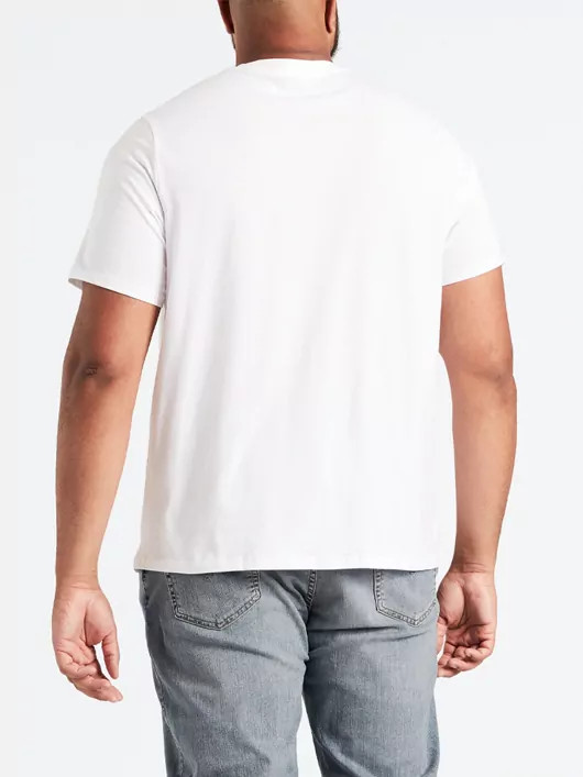 Tee-shirt Blanc à logo Levi's Homme Grande Taille | Capel
