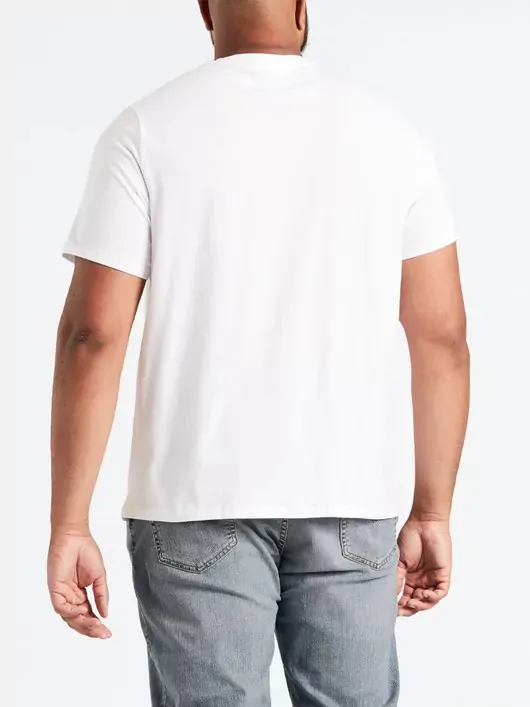 Tee-shirt Blanc à logo Levi's Homme Grande Taille | Capel