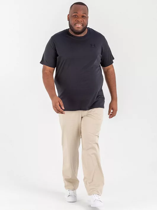 Tee-shirt Gris Under Armour Grande Taille homme grande taille - Capelstore