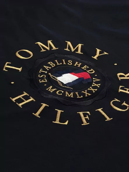 Tee-shirt Brode Tommy Hilfiger Grande Taille