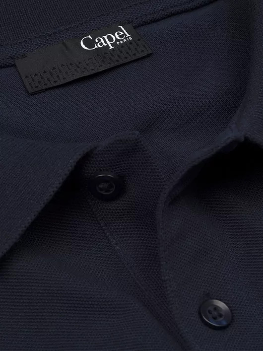 Polos Manches Courtes marine homme grande taille