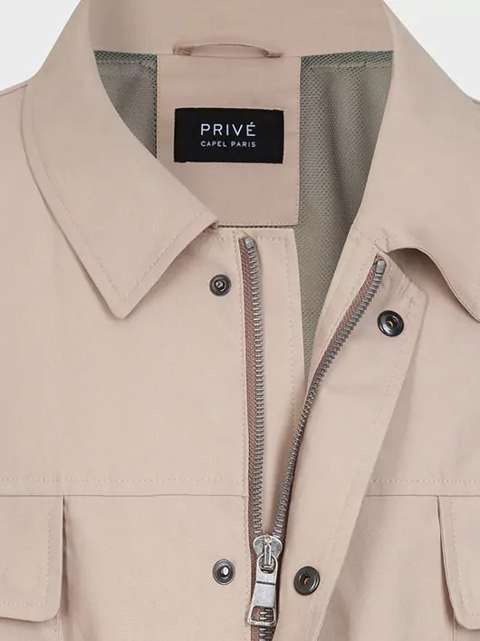 Veste Saharienne homme Grandes Tailles Privé Capel