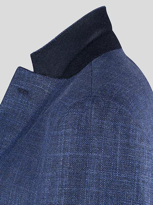 Veste en laine et soie Cerruti grande taille | Capel Grands Drapiers