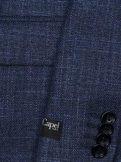 Veste en laine et soie Cerruti grande taille | Capel Grands Drapiers