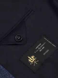 Veste en laine et soie Cerruti grande taille | Capel Grands Drapiers