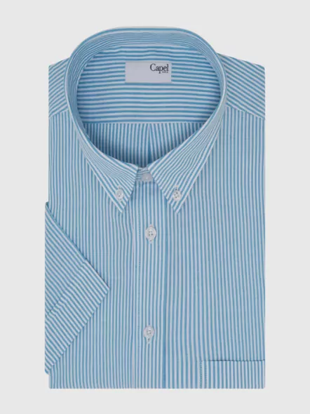 Chemise Rayures Oxford Capel Grande Taille