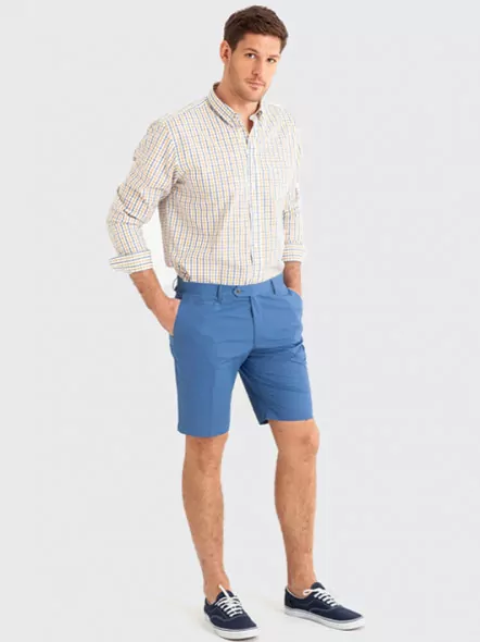 Bermuda Gaspard Bleu Capel Grande Taille