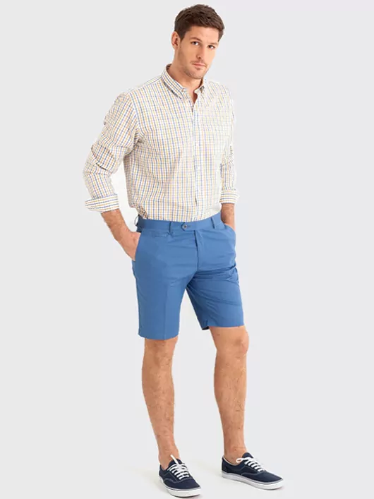 Bermuda Gaspard Bleu Capel Grande Taille