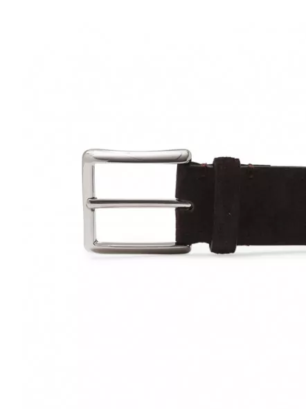 Ceinture cuir peau marron Capel Paris