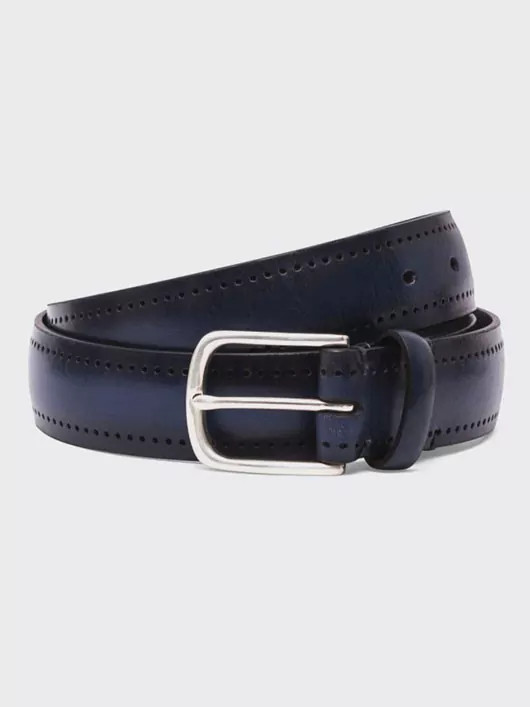 Ceinture Cuir Vera Pelle Grandes Largeur Capel