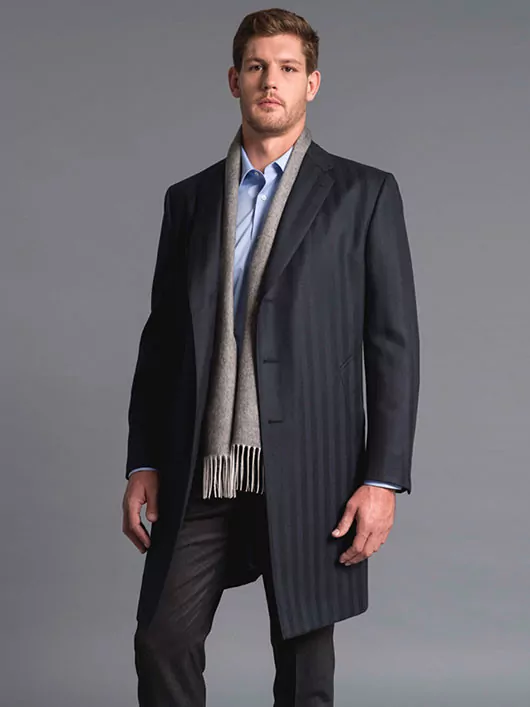Manteau Chevrons Pal Zileri Grande Taille